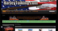 Desktop Screenshot of harleytalking.com